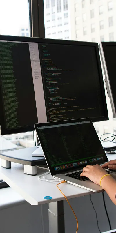 Tall portrait image with vertical emphasis