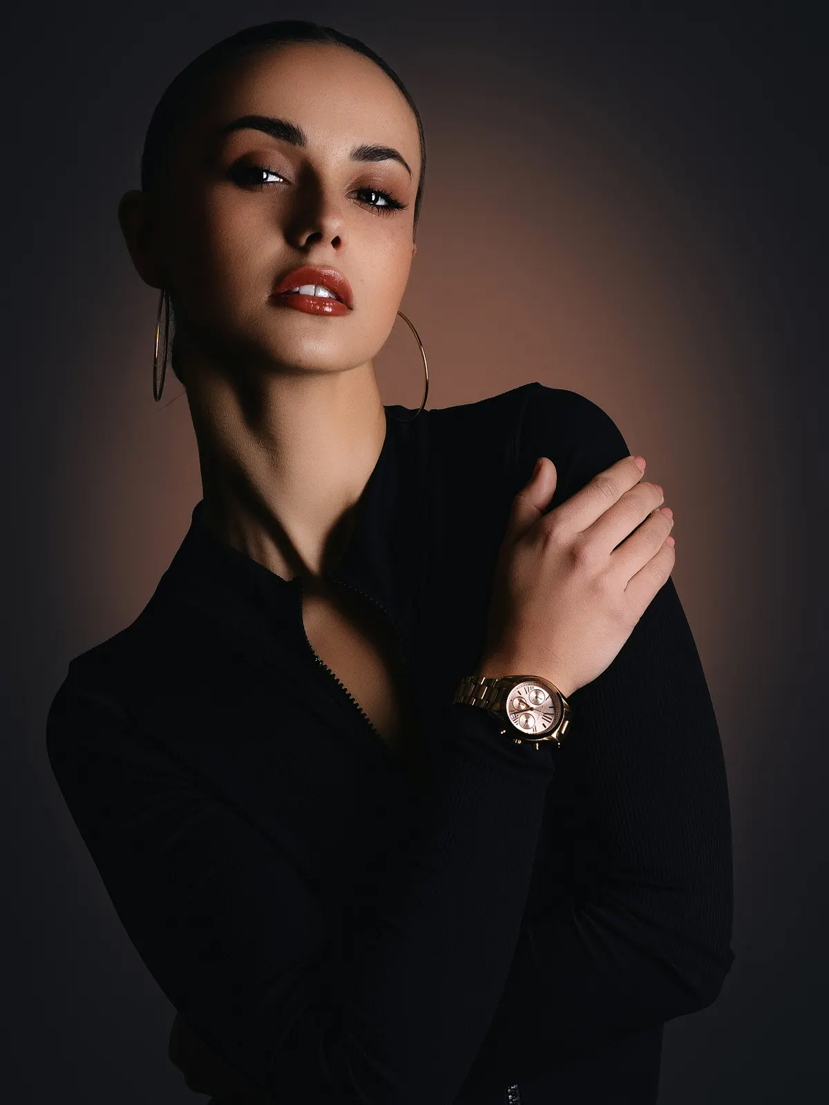 Luxury watch craftsmanship detail