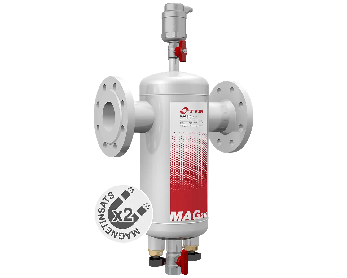 MAG 210 MA Magnetit- och luftavskiljare