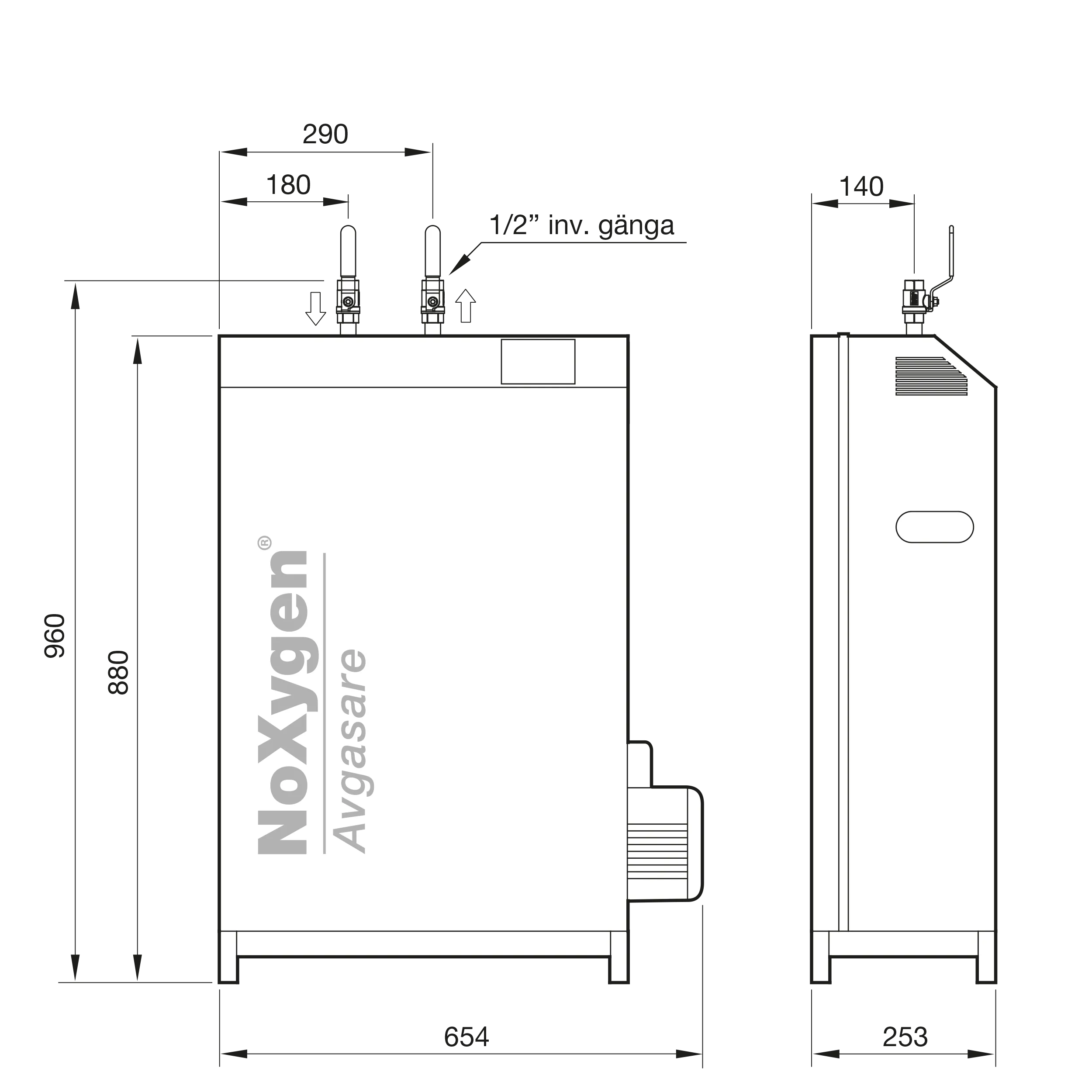 TTM NoXygen® undertrycksavgasare