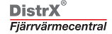 Logo DistrX Fjärrvärmecentral
