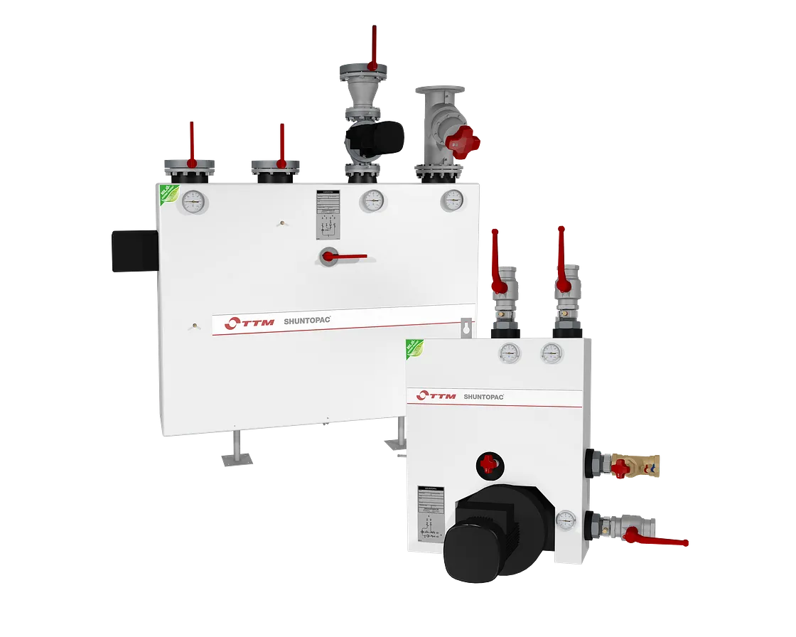 Shuntopac® Värmeåtervinningsshuntar